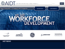 Tablet Screenshot of aidt.edu